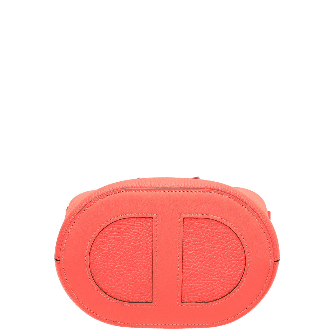 Hermes Rose Texas In-The-Loop 18 Bag