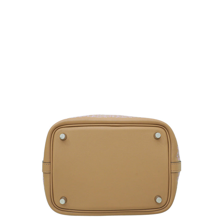 Hermes Bicolor "Lucky Daisy" Picotin Lock 18 Bag