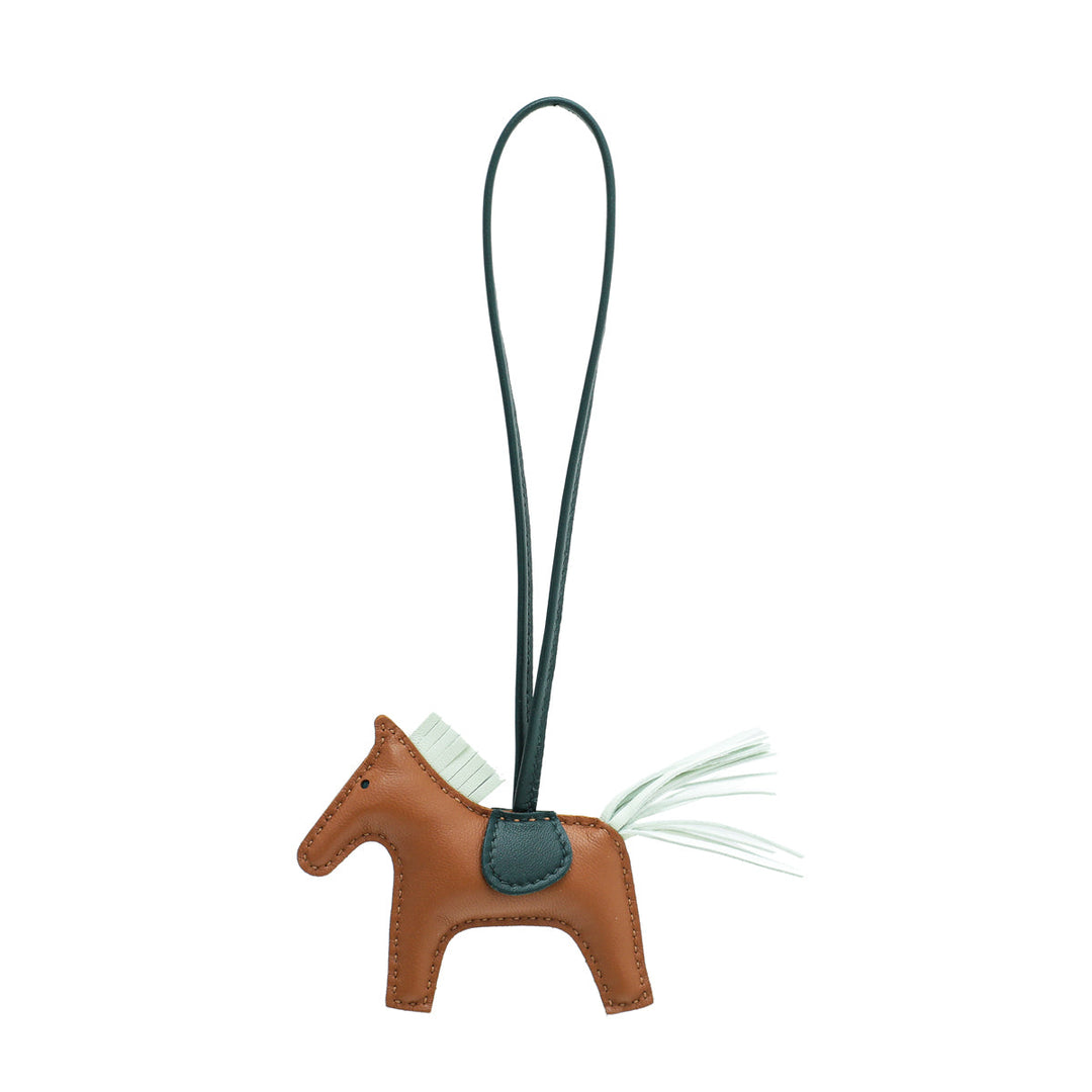 Top quality Hermes Tricolor Rodeo Bag Charm PM