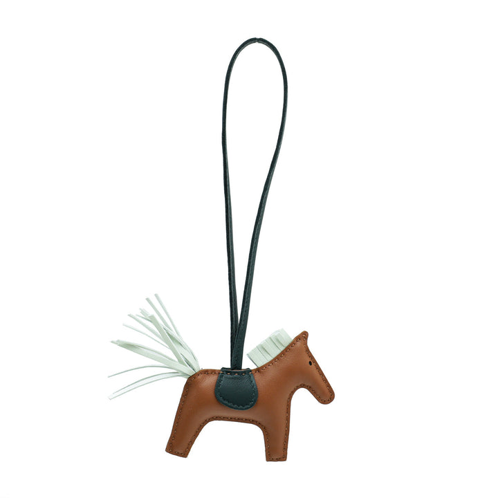 Hermes Tricolor Rodeo Bag Charm PM