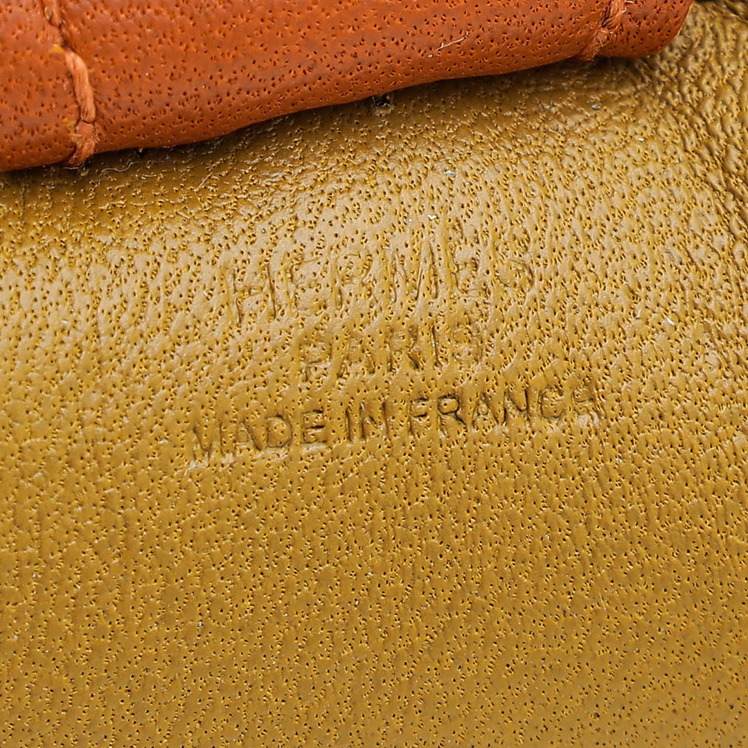 Hermes Brown Celeste Rodeo PM Bag Charm