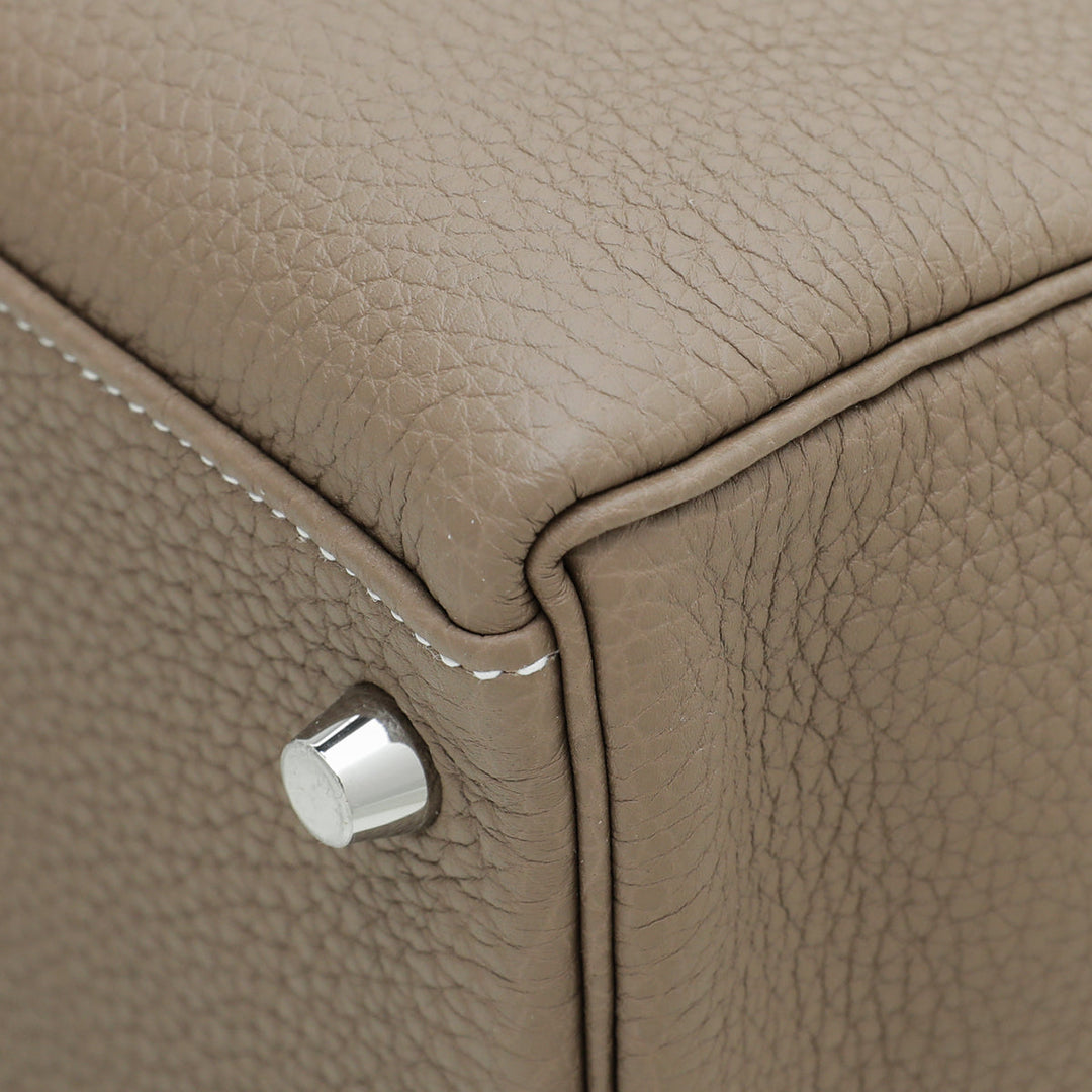 Hermes Etoupe Retourne Kelly 32 Bag
