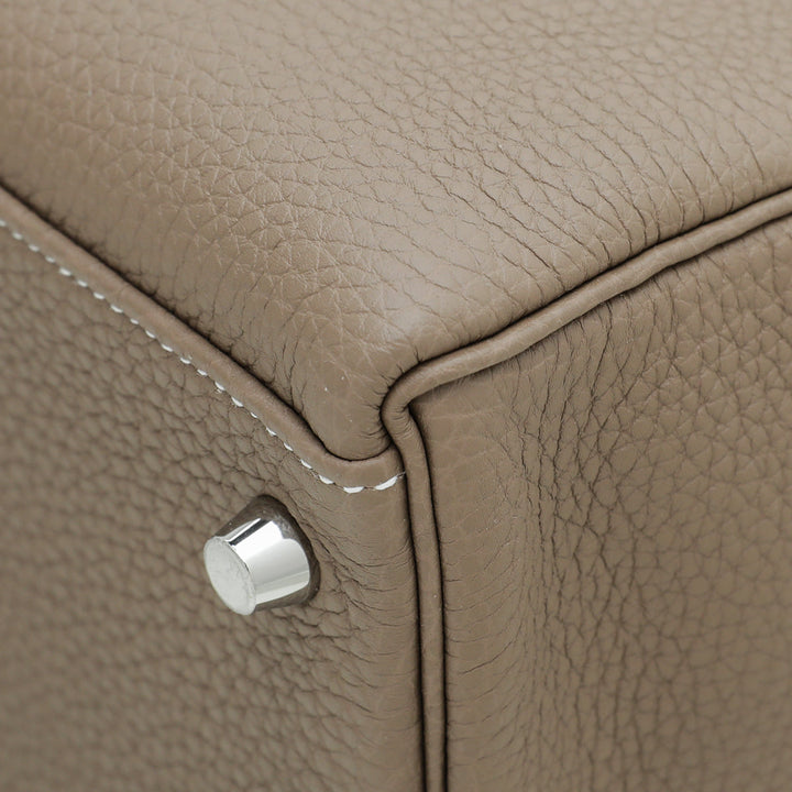 Hermes Etoupe Retourne Kelly 32 Bag