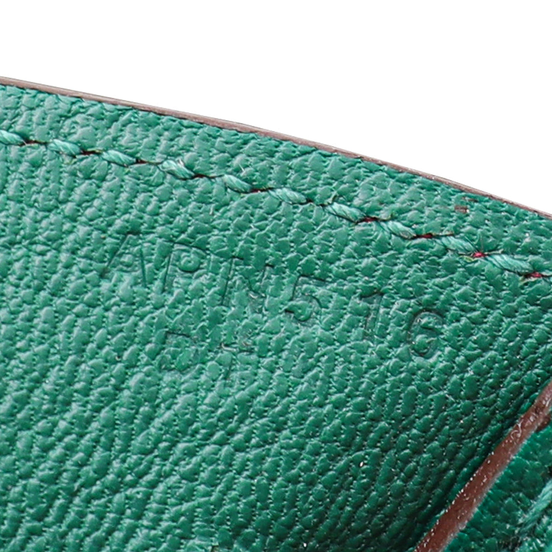 Hermes Bicolor Porosus Crocodile Horseshoe Birkin 30 Bag