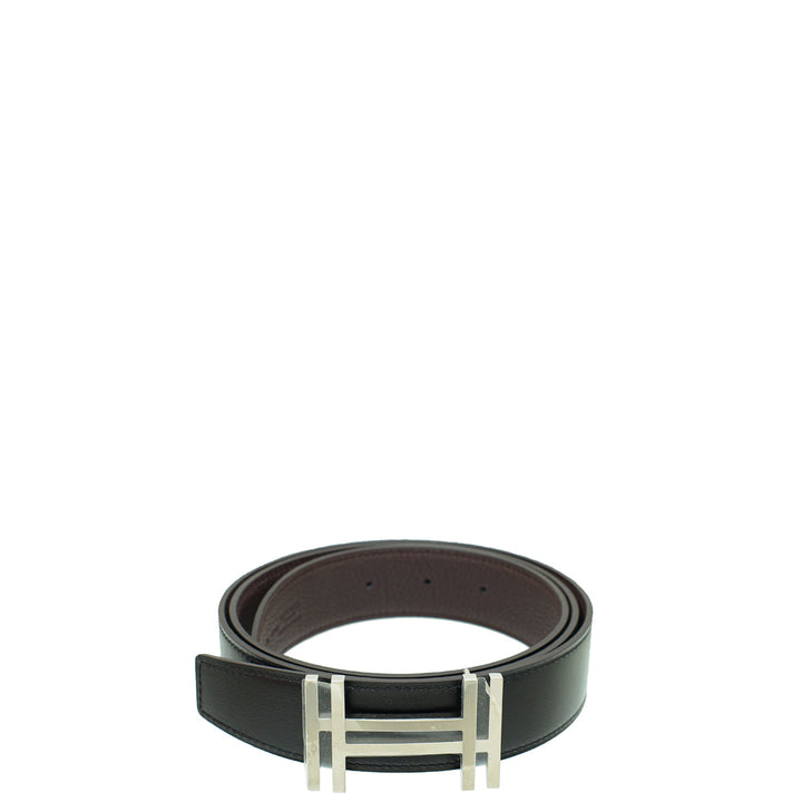 Top quality Hermes Bicolor H Au Carre Buckle Reversible Belt