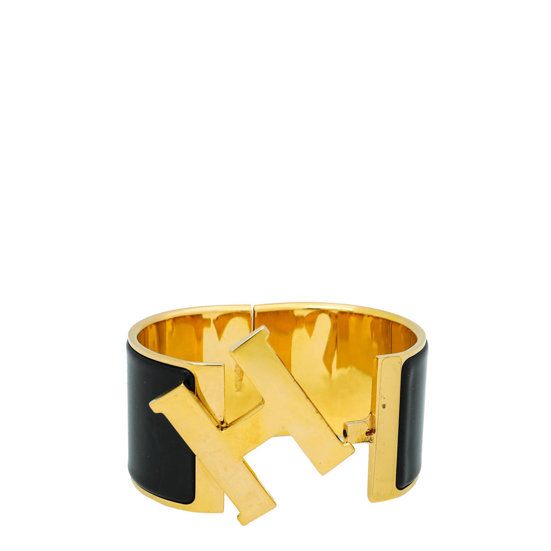 Top quality Hermes Noir Clic H XL Wide GM Bracelet