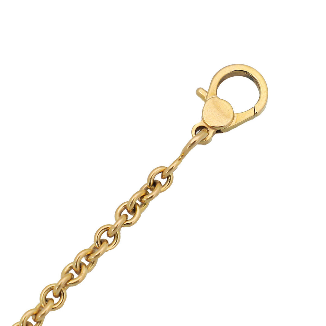 Top quality Hermes 18K Rose Gold Diamond Filet d'Or Very Small Bracelet