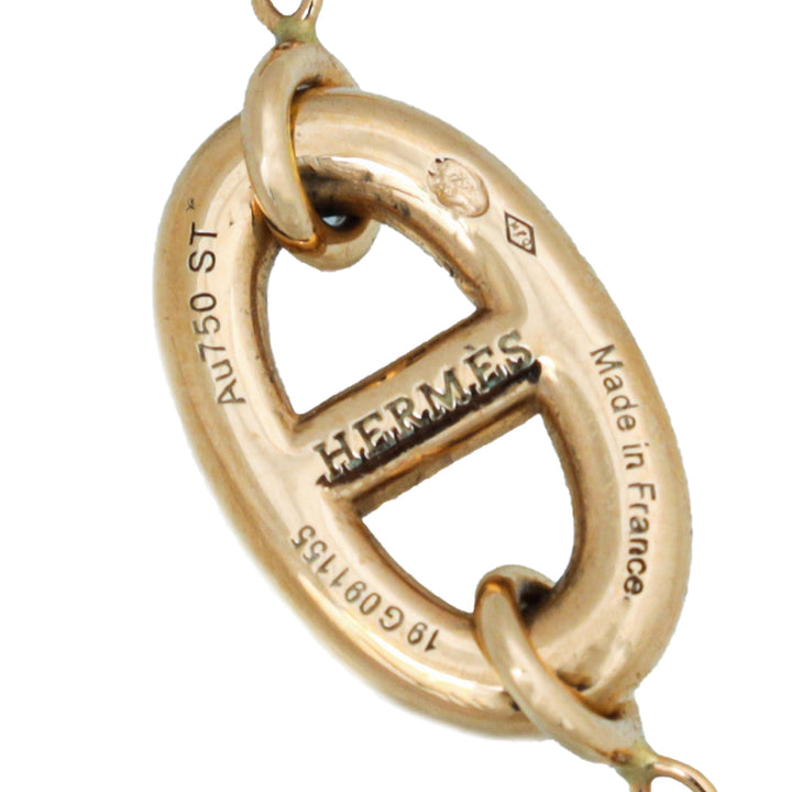 Top quality Hermes 18K Rose Gold Farandole Small Bracelet