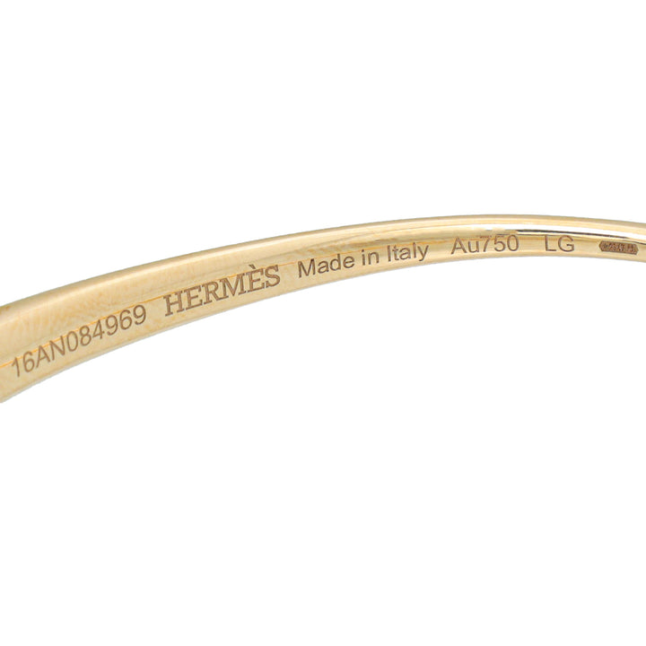 Top quality Hermes 18K Rose Gold Filet d'Or Bracelet