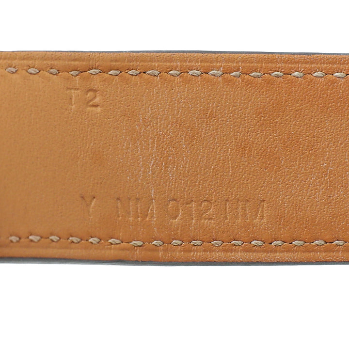 Hermes Rouge De Coeur Swift Collier de Chien 24 Bracelet