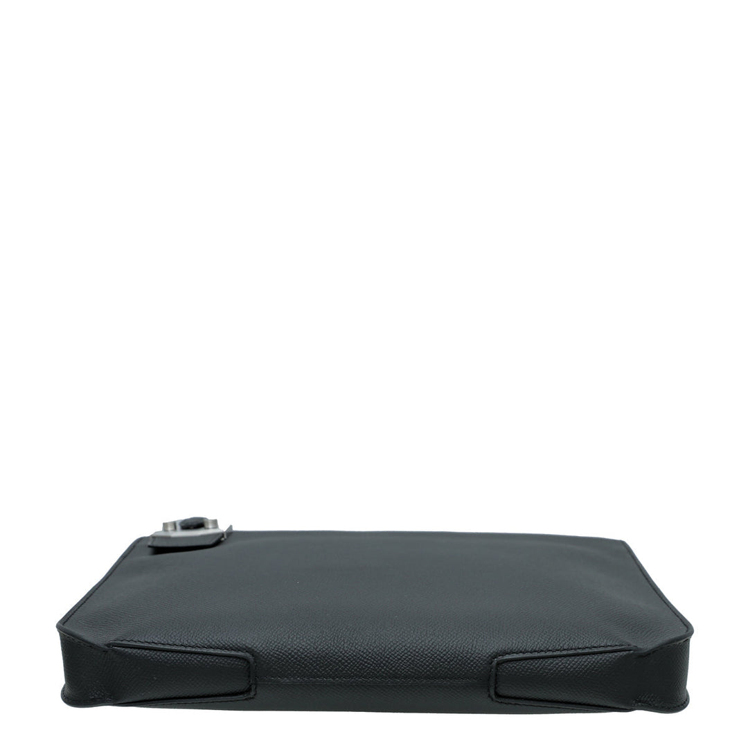 Hermes Noir Cityhall Eclat PM Pouch