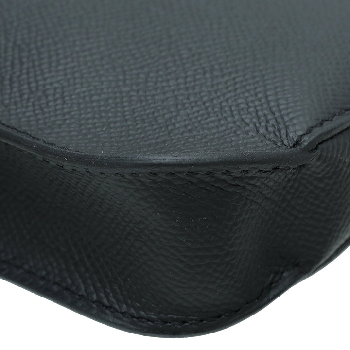 Hermes Noir Cityhall Eclat PM Pouch