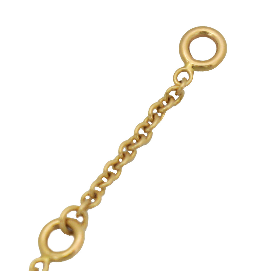 Top quality Hermes 18K Rose Gold Pink Sapphire Amulettes Constance Pendant Necklace