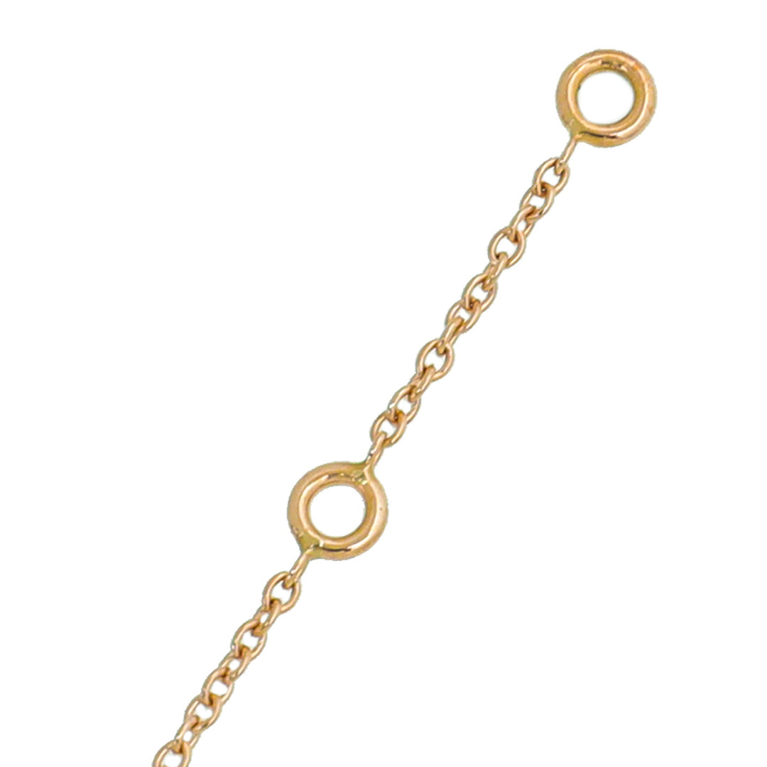 Top quality Hermes 18K Rose Gold Farandole Pendant Necklace Small