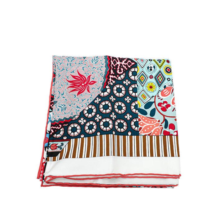 Top quality Hermes Tricolor Boucles Et Galons Du Tsar Wash Scarf