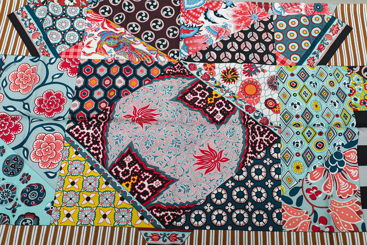 Hermes Tricolor Boucles Et Galons Du Tsar Wash Scarf