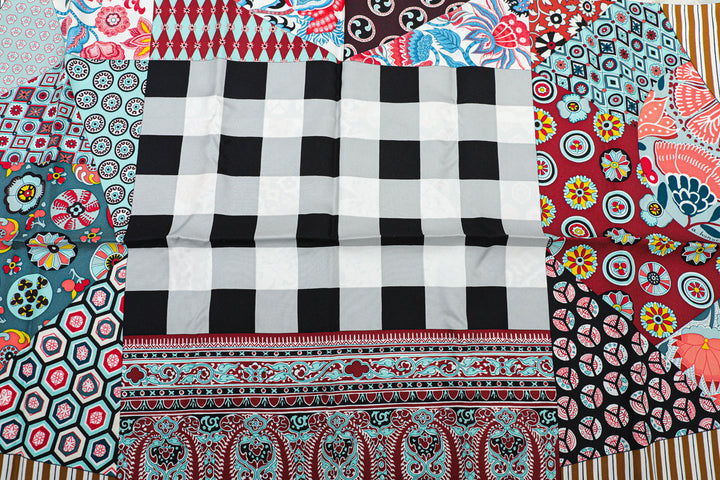 Top quality Hermes Tricolor Boucles Et Galons Du Tsar Wash Scarf