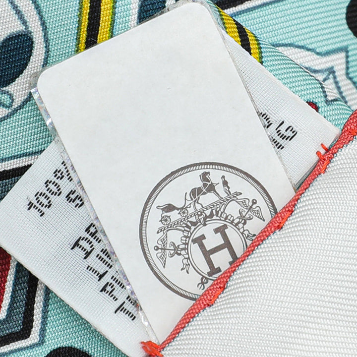 Top quality Hermes Tricolor Boucles Et Galons Du Tsar Wash Scarf