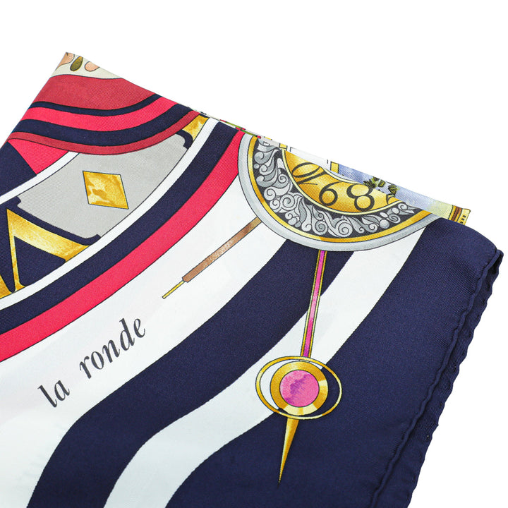 Hermes Multicolor Parmi Les Fleurs Silk Scarf