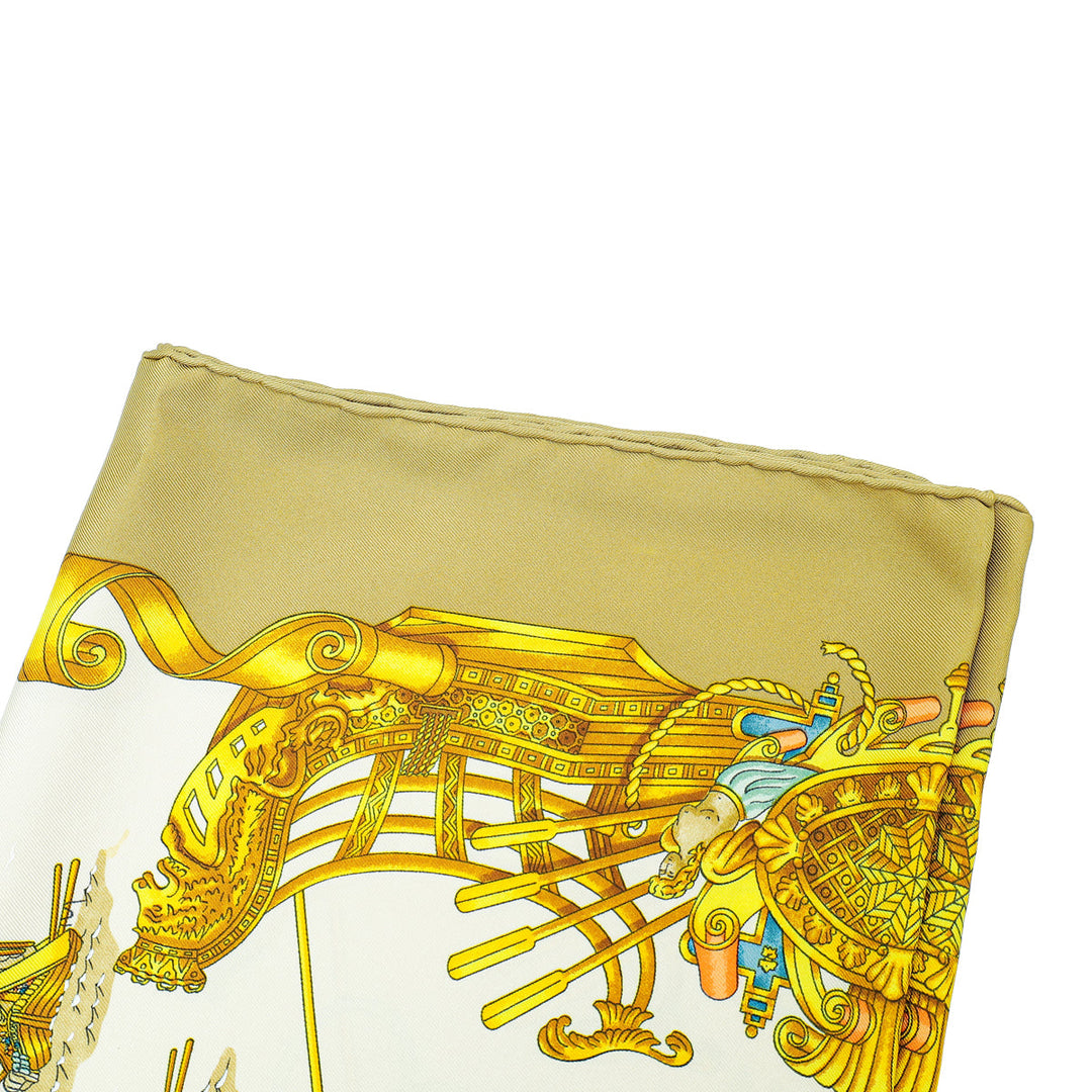 Hermes Multicolor Voiles De Lumiere Silk Scarf
