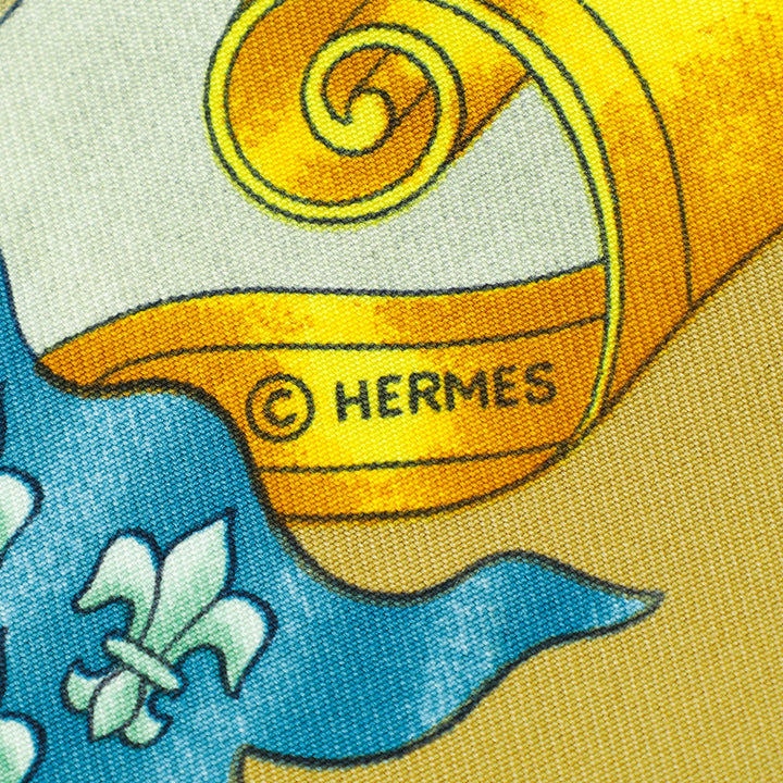 Hermes Multicolor Voiles De Lumiere Silk Scarf