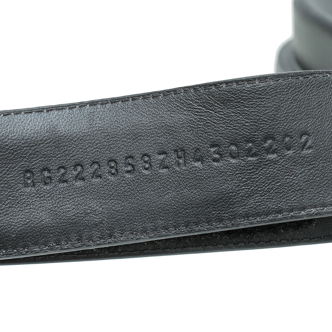 Hermes Noir Chypre Men's Sandal 42.5