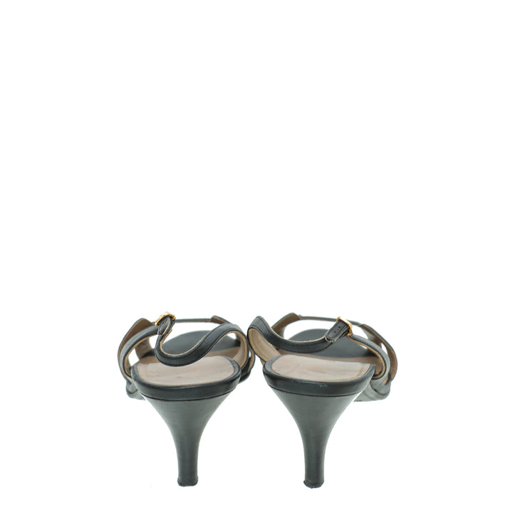 Top quality Hermes Noir Premiere 70 Sandals 37