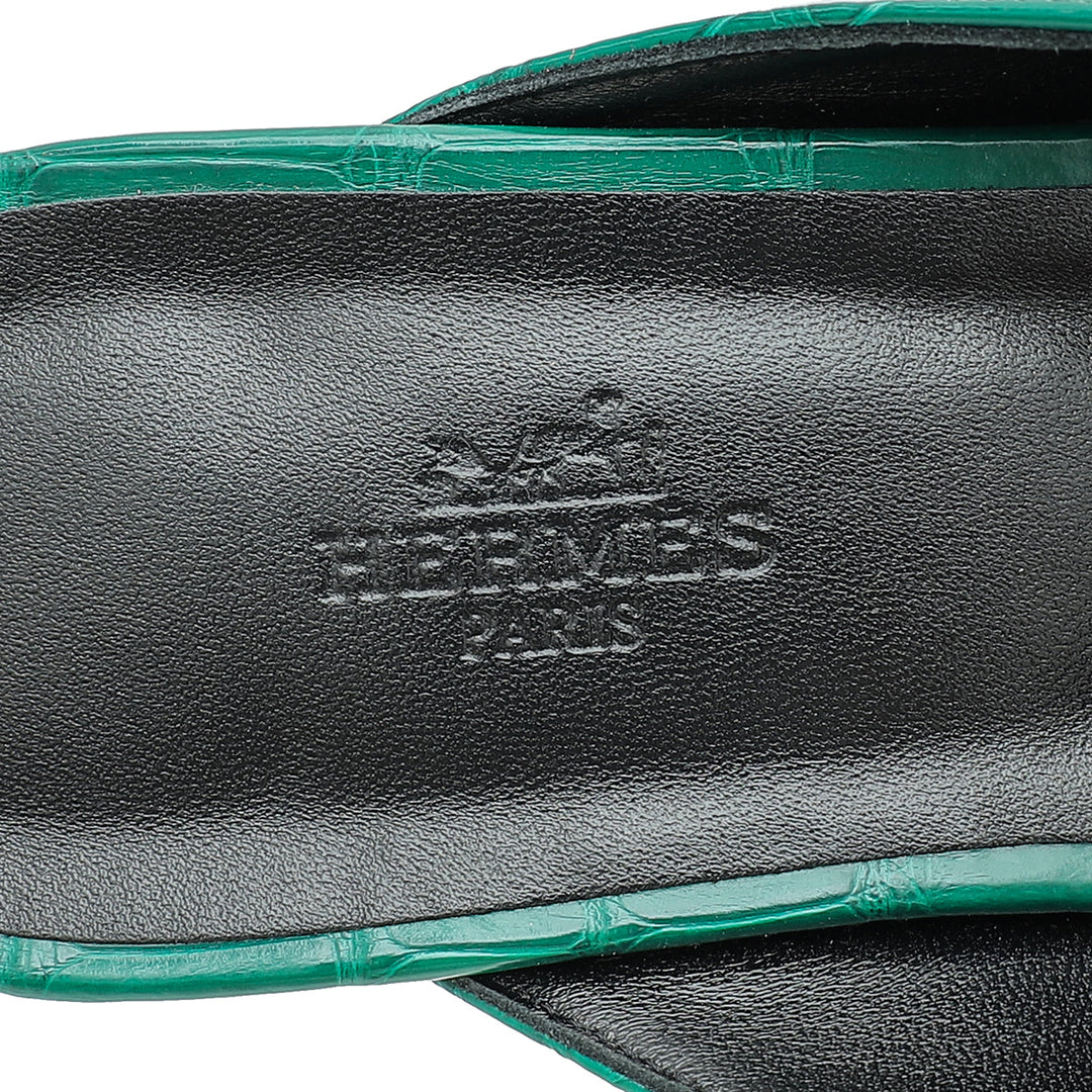 Hermes Vert Emeraudeoz Alligator Mississippiensis Mules 39
