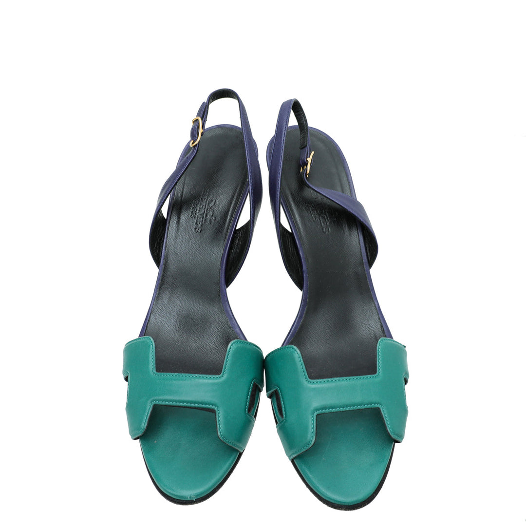 Top quality Hermes Bicolor Premiere 70 Sandal 38