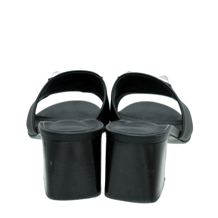 Top quality Hermes Noir Dreamy Sandal 38.5