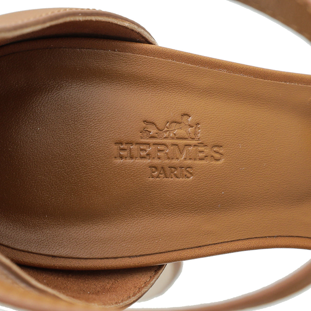 Top quality Hermes Gold Legend Sandal 40