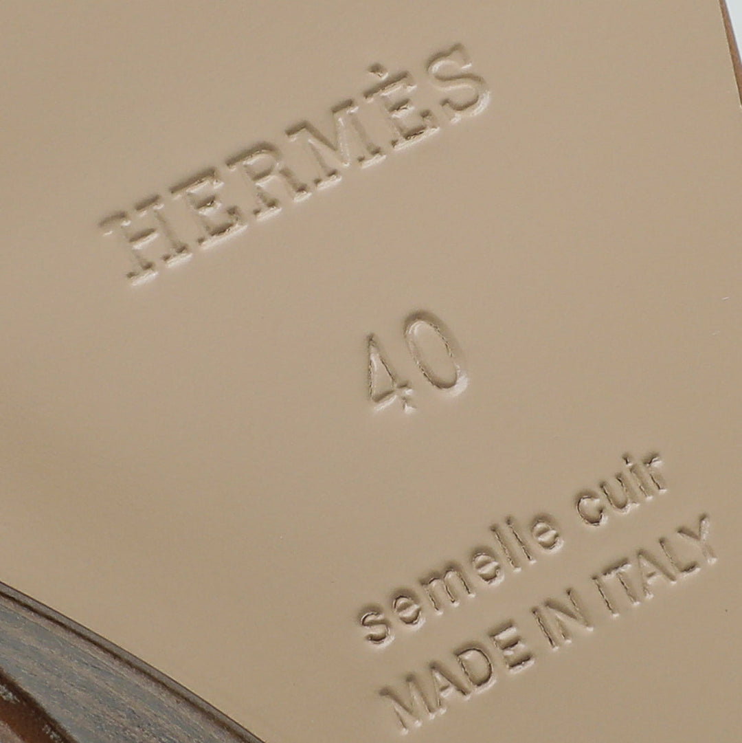 Top quality Hermes Gold Legend Sandal 40
