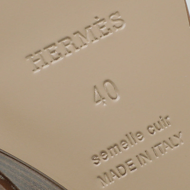 Top quality Hermes Gold Legend Sandal 40