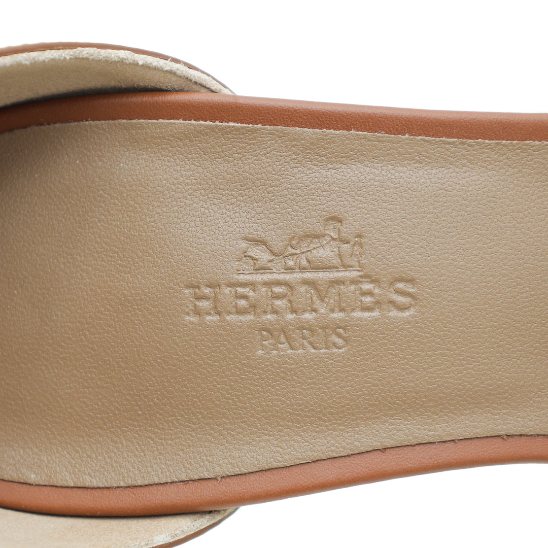 Top quality Hermes Gold Legend Sandal 36
