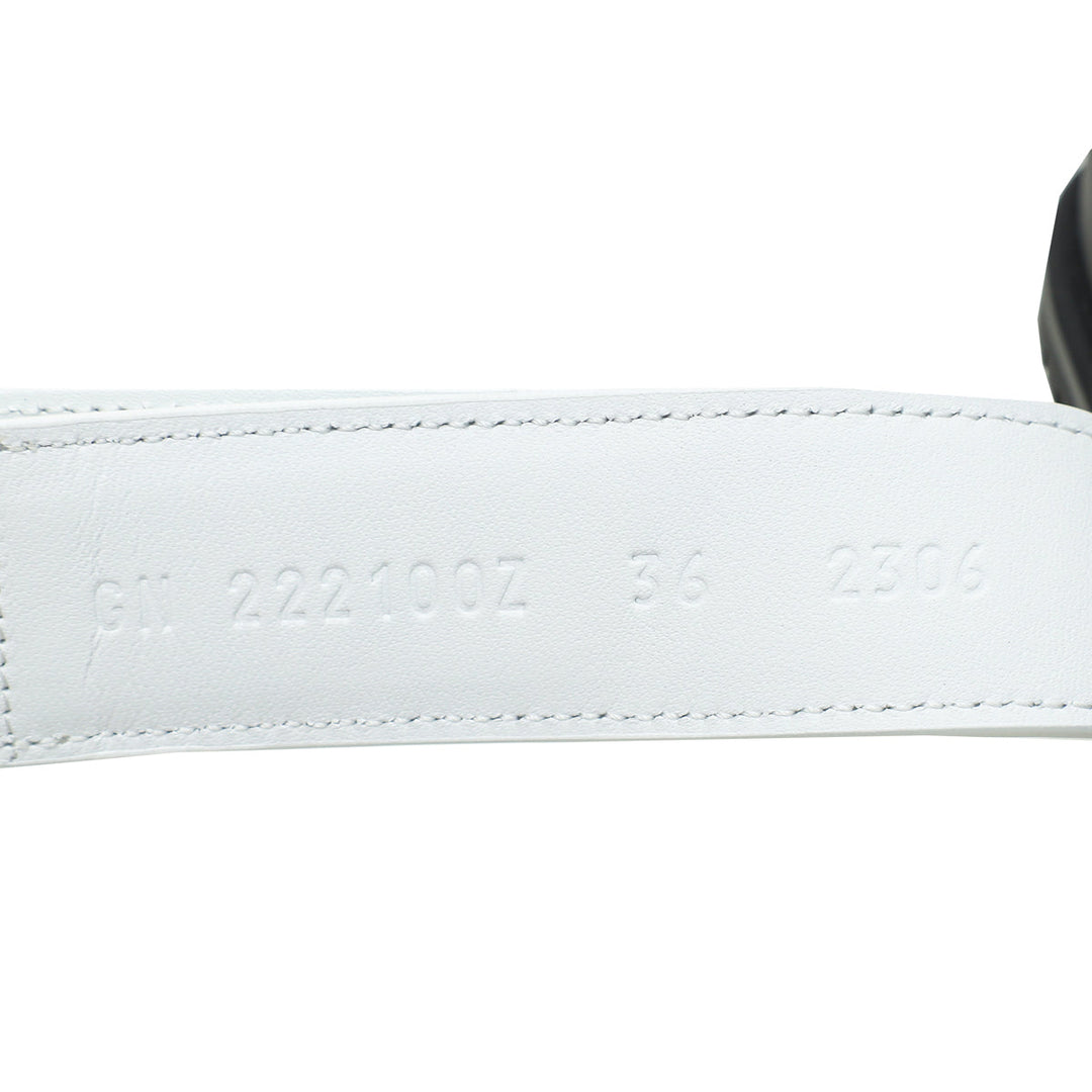 Hermes Blanc Chypre Sandals 36