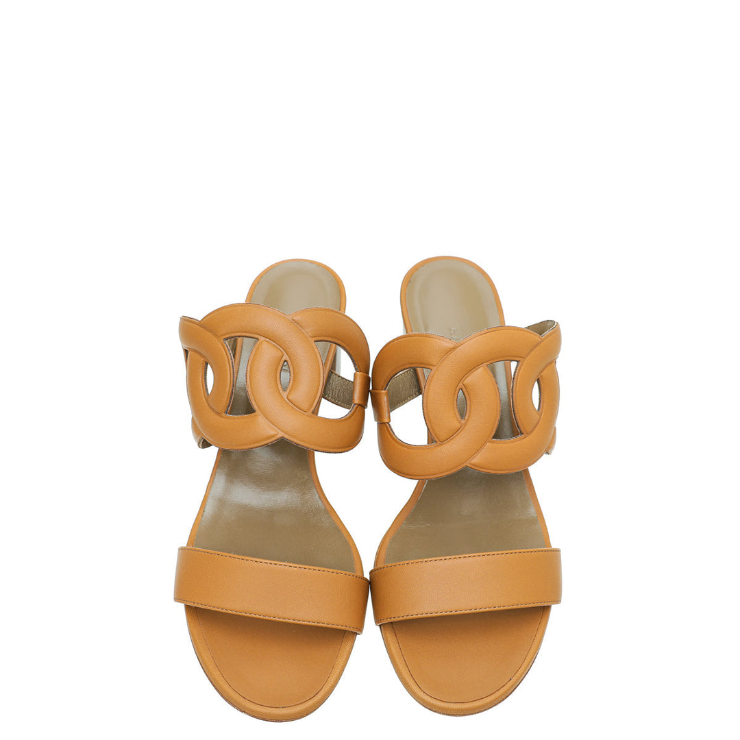Top quality Hermes Naturel Bikini Sandal 37.5