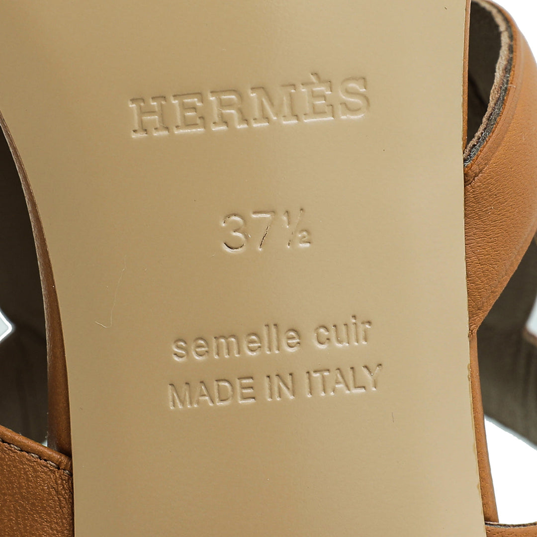 Top quality Hermes Naturel Bikini Sandal 37.5