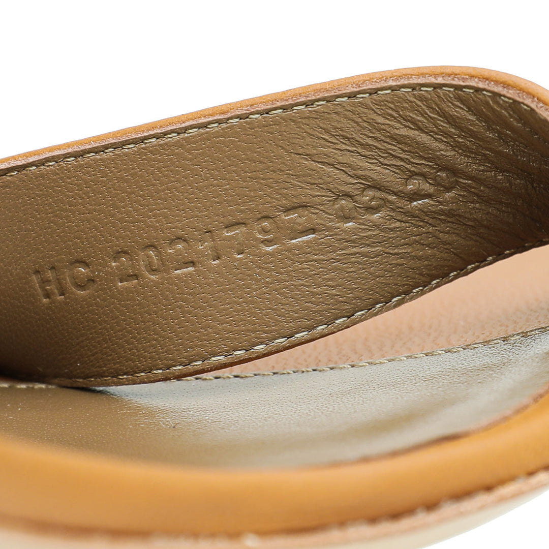Top quality Hermes Naturel Bikini Sandal 37.5