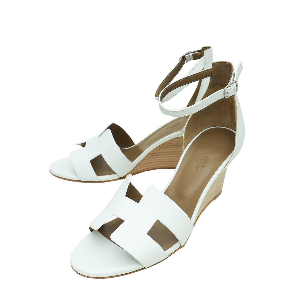 Top quality Hermes Blanc Legend Sandal 39