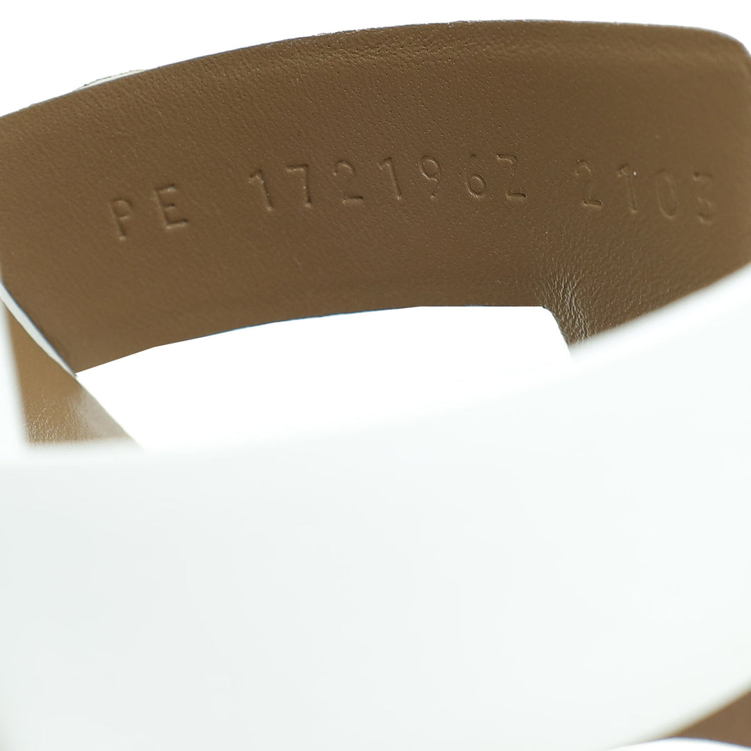 Top quality Hermes Blanc Legend Sandal 39