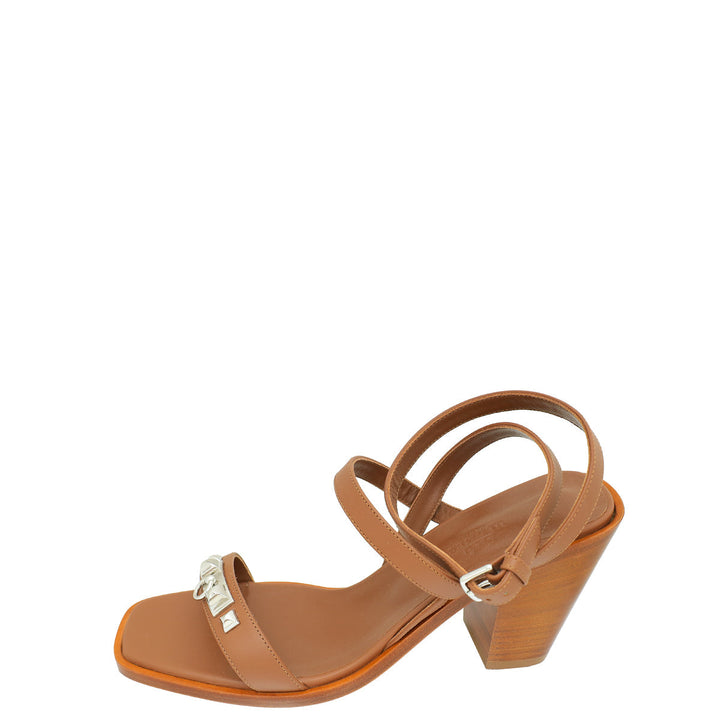 Top quality Hermes Gold Ivresse 65 Sandal 39