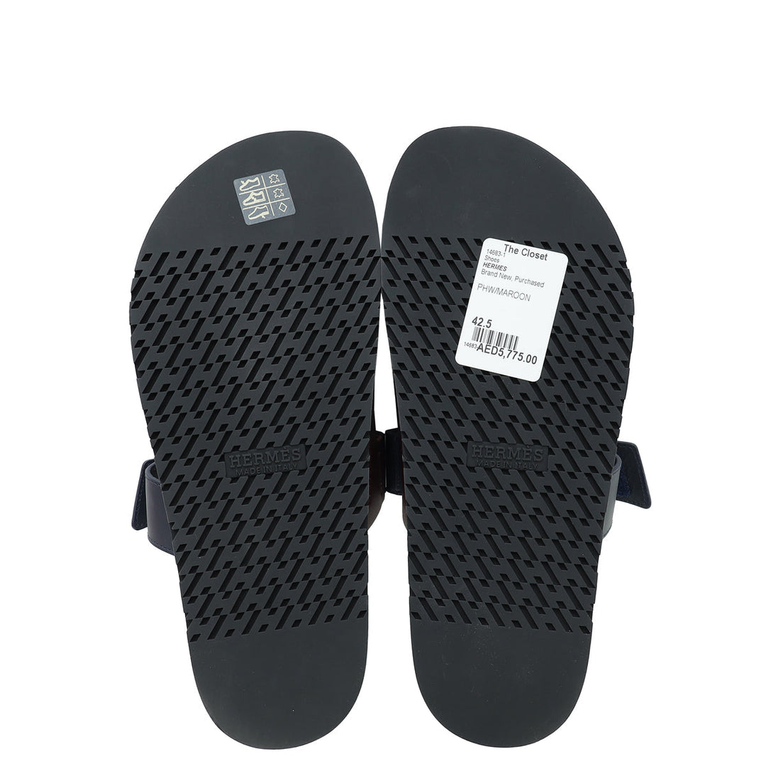 Hermes Bicolor Chypre Sandal 42.5