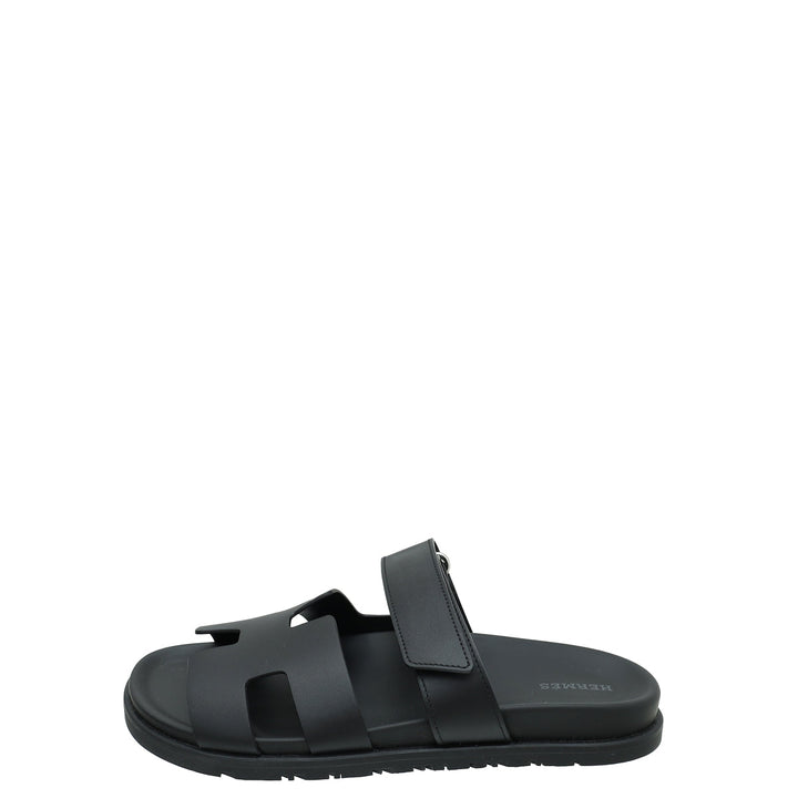 Top quality Hermes Noir Chypre Sandal 42.5