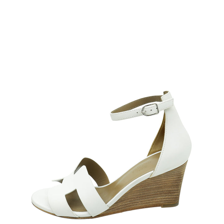 Top quality Hermes Blanc Legend Sandal 36