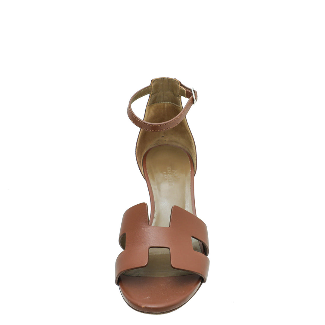 Hermes Gold Legend Sandal 37.5