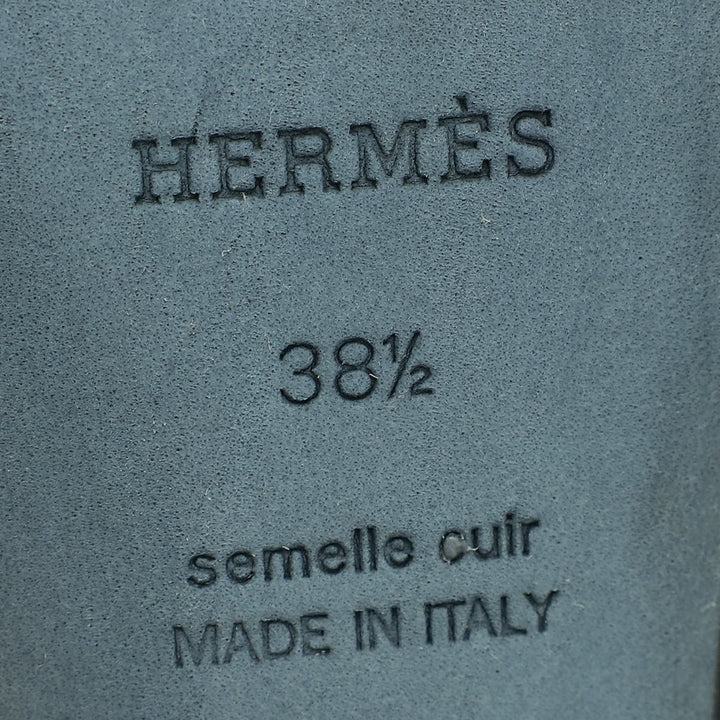 Top quality Hermes Noir Encens 50 Sandal 38.5