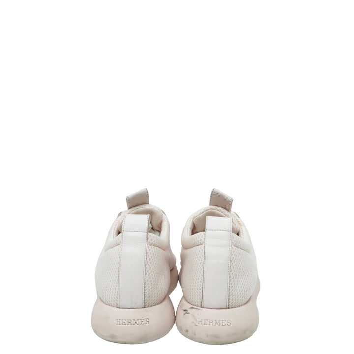 Top quality Hermes Light Pink Team Sneakers 38.5
