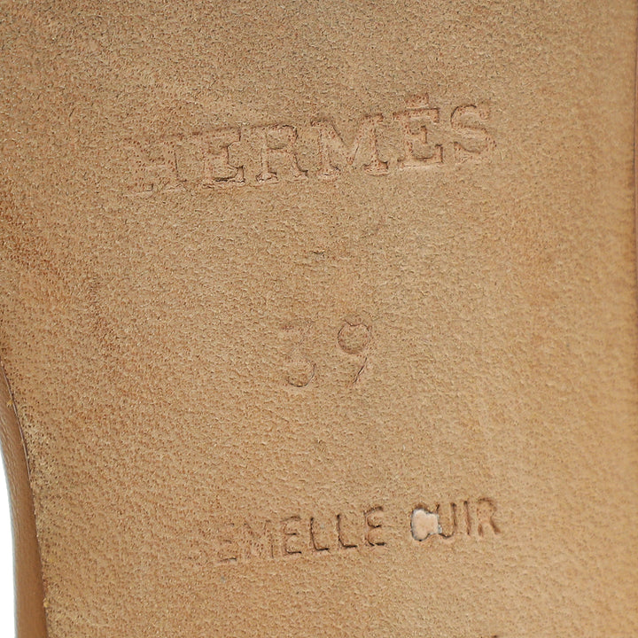 Top quality Hermes Bicolor Oasis Sandal 39