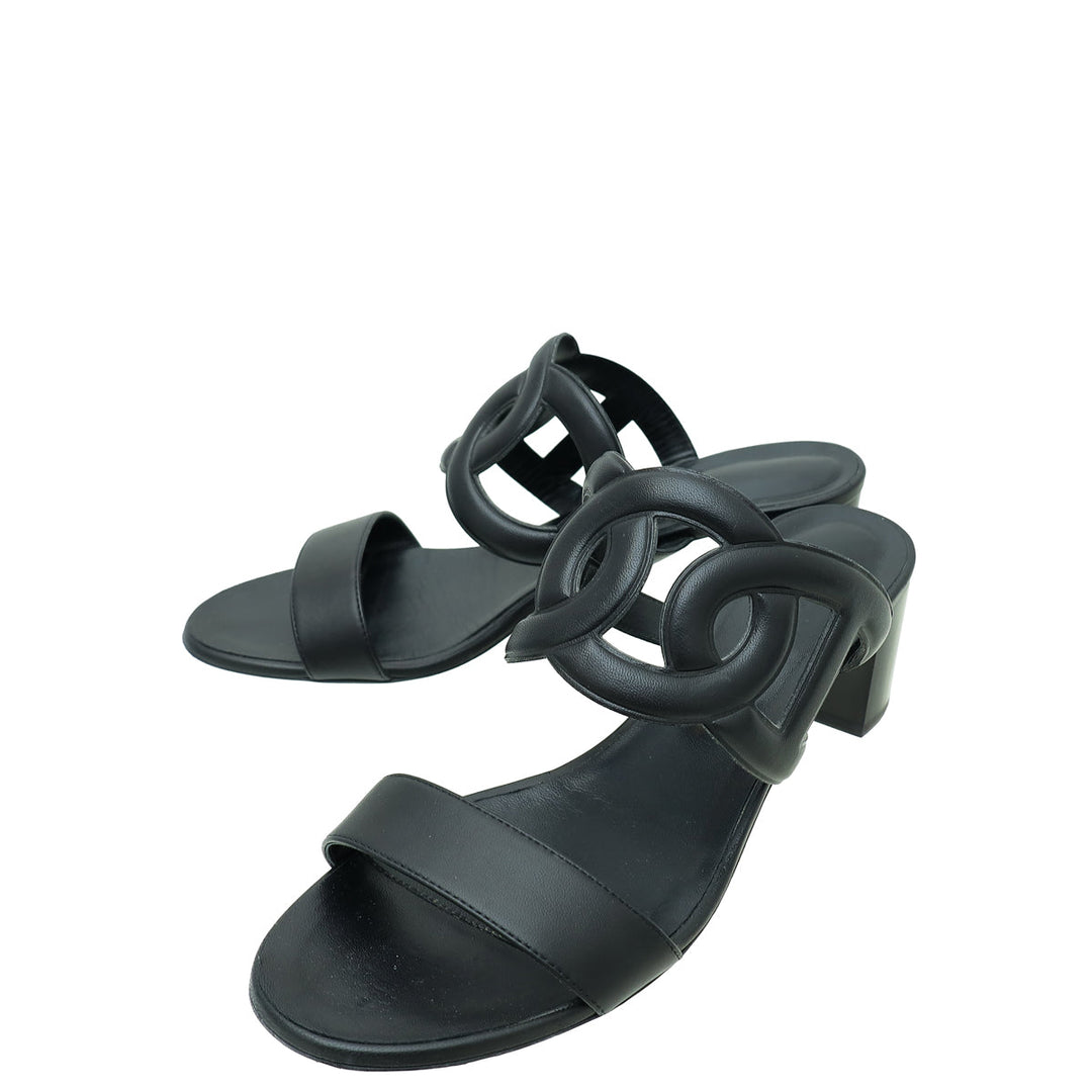 Top quality Hermes Noir Bikini Sandal 40.5