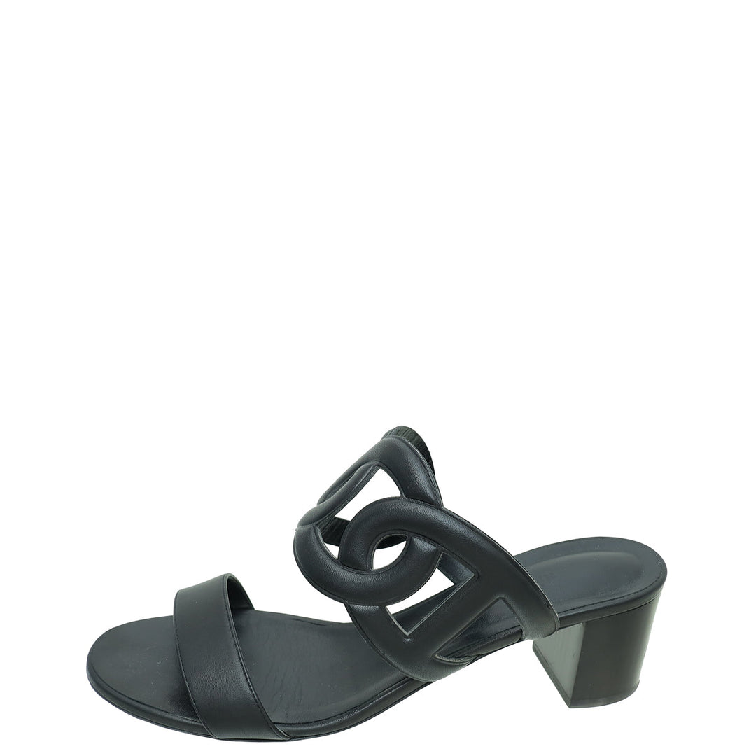 Top quality Hermes Noir Bikini Sandal 40.5